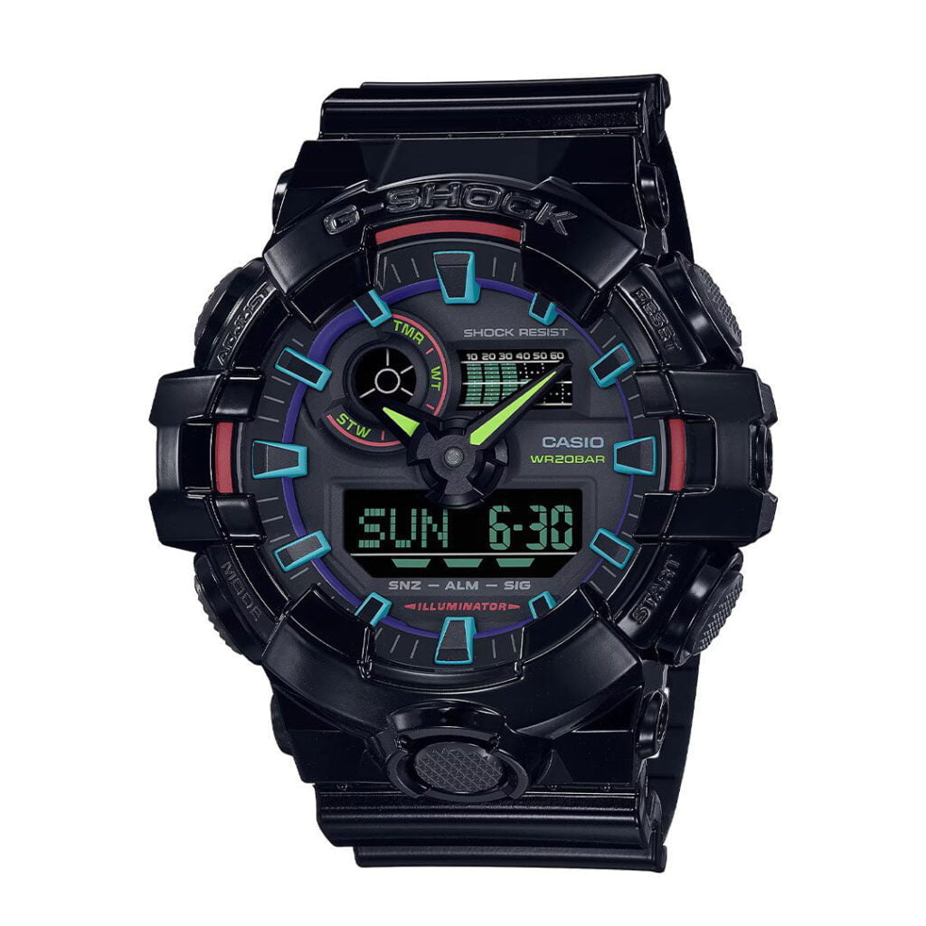 خرید ساعت مچی کاسیو GA-700RGB-1A